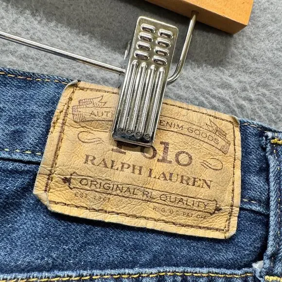 Polo Ralph Lauren Jeans Varick Slim Straight Denim Mens 34x32 (34x31 ACTUAL) - Picture 8 of 13